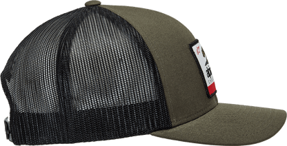 Gorra Alpinestars Cali 2.0 - Verde Militar/Negro