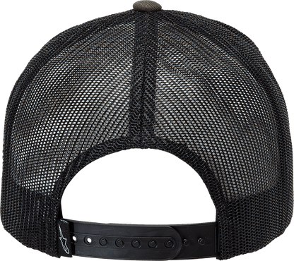 Gorra Alpinestars Cali 2.0 - Verde Militar/Negro
