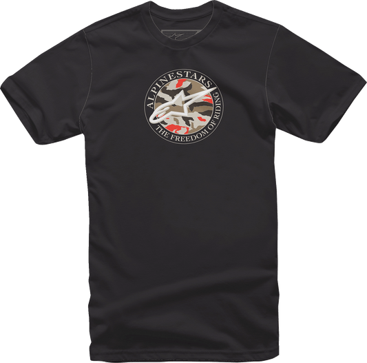 Playera Alpinestars Dot Camo - Negro