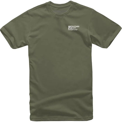 Playera Alpinestars Painted - Verde Milirtar