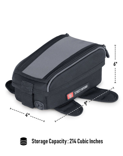 Alforja magnetica de tanque Viking Bags Atlas Indian - 4L