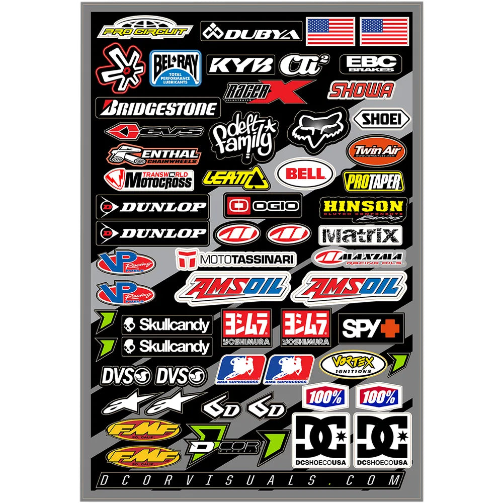 Decal Sheet - Misc. Logo