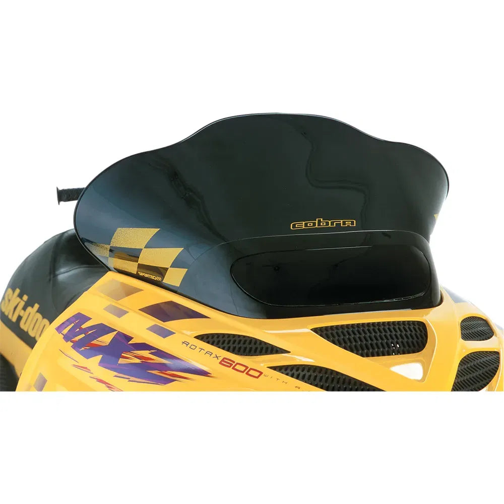 Windshield - 13.25" - Black - Ski Doo