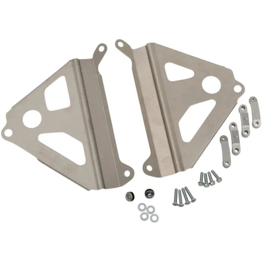 Radiator Brace - Silver - Yamaha