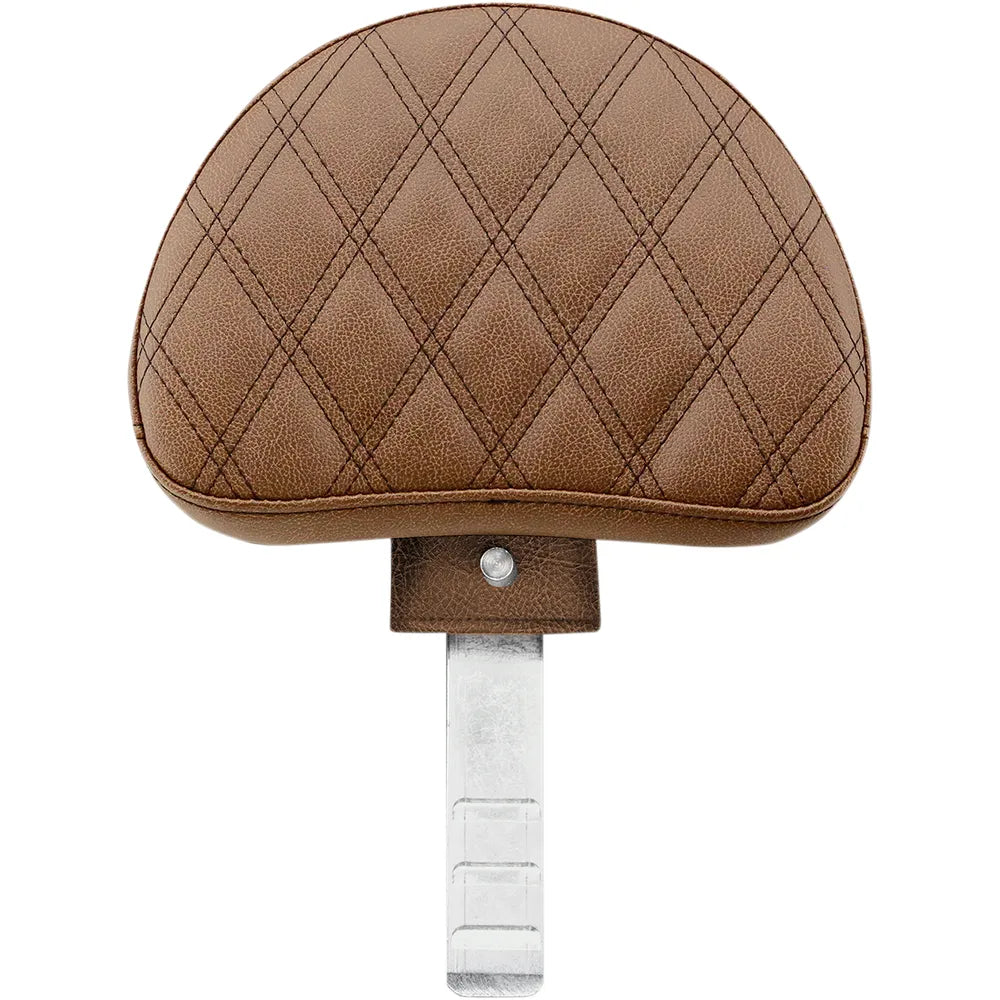 Lattice Stitched Driver's Backrest - Brown