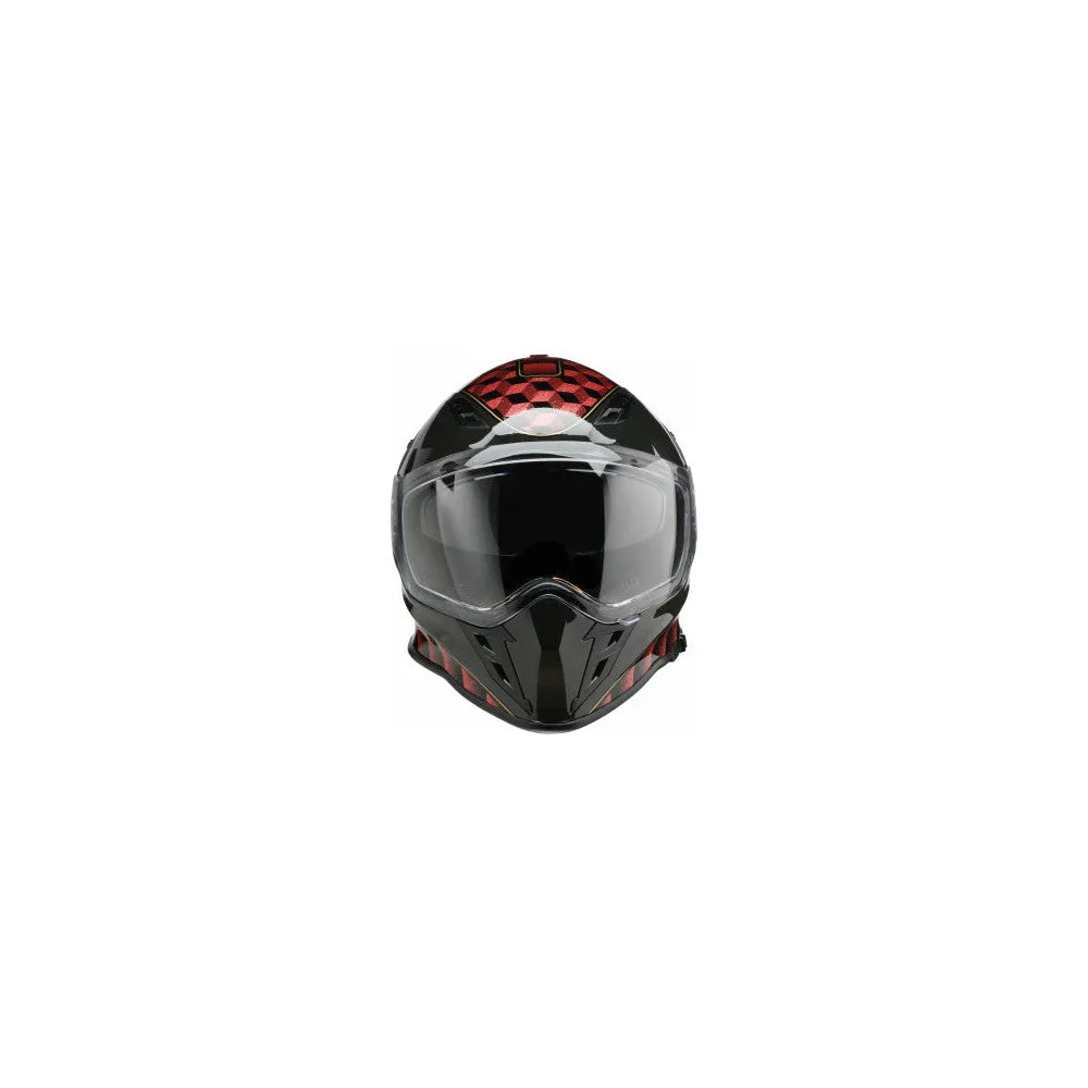 Casco Z1R Nemesis Thunderbird - Rojo