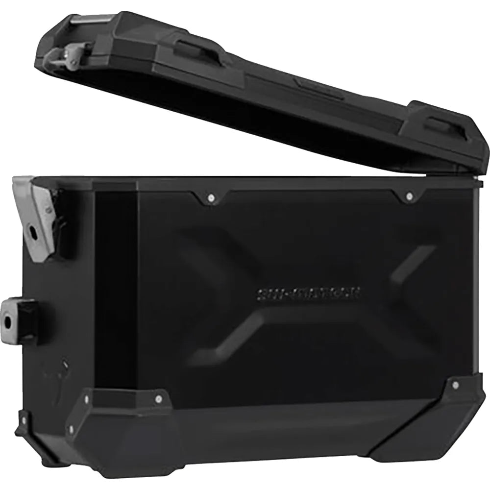 TRAX ADV Aluminum Case System - Black - Kawasaki Versys 650 '14-'24