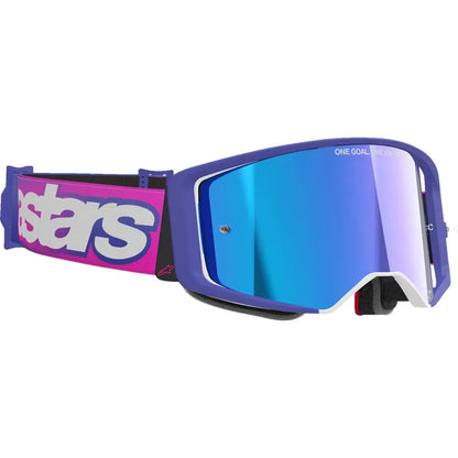 Lentes Supertech Vision Vista - Lentes Supertech Vision - Vista - Púrpura Fluo/Rosa - Lente Azul Espejo