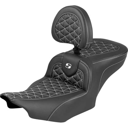Asiento de alcance estándar Roadsofa™ - Asiento Roadsofa™ - con respaldo - Costura blanca - FLH/FLT '23-'25