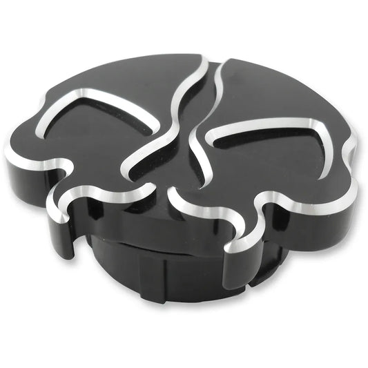 Dummy Split Skull Gas Cap - Black