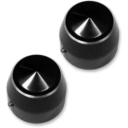 Tapa de eje delantero Elite - Tapas de eje - Elite - Negro - 1" - Par