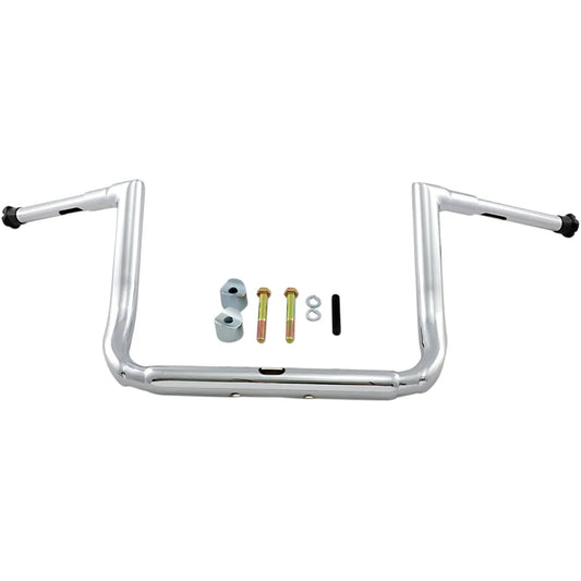 Chrome 12" Grande Twin Peaks Handlebar for FLHT