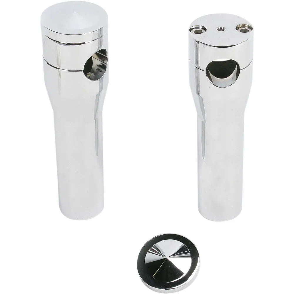 Elevadores de aluminio Billet personalizados Elite - Elevadores de aluminio Billet personalizados Elite - Springer - 6" - Cromado