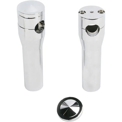 Elevadores de aluminio Billet personalizados Elite - Elevadores de aluminio Billet personalizados Elite - Springer - 6" - Cromado