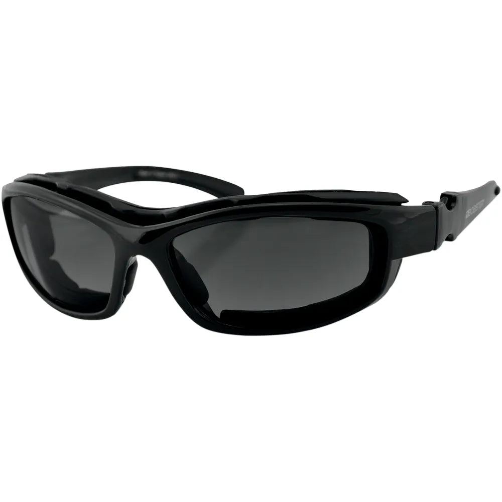 Road Hog II Convertible Sunglasses - Gloss Black - Interchangeable Lens
