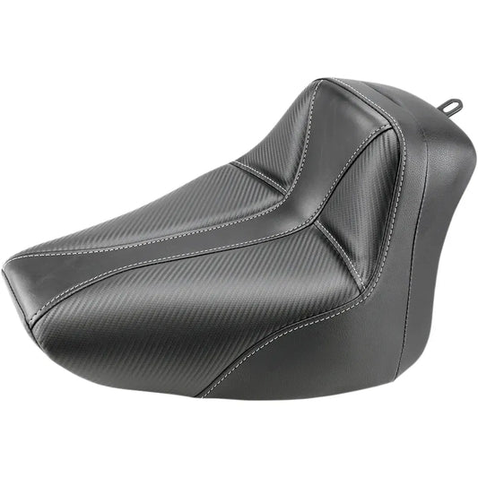 Asiento Solo Saddlemen Dominator W/O Black W/ Gray Stitching FLS/FXS '00-'06