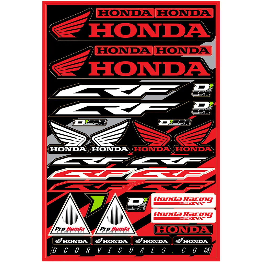Decal Sheet - Honda