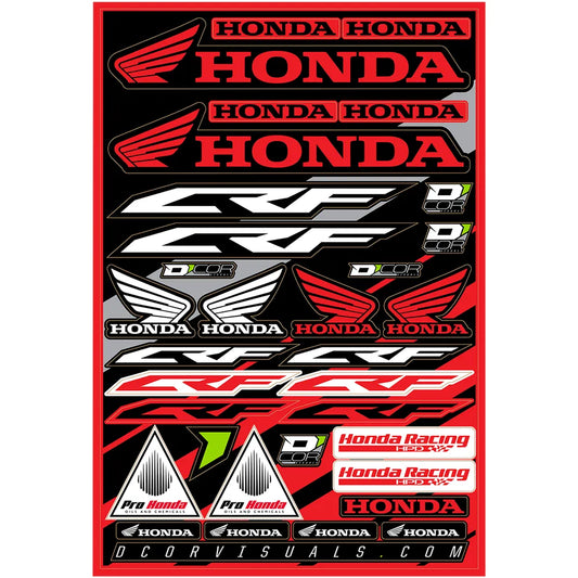 Decal Sheet - Honda
