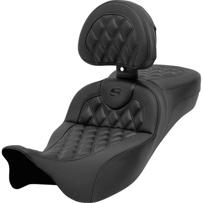 Asiento Roadsofa™ - Asiento Roadsofa™ de alcance extendido - con respaldo - Costura de celosía - Fibra de carbono - FL '08-'24