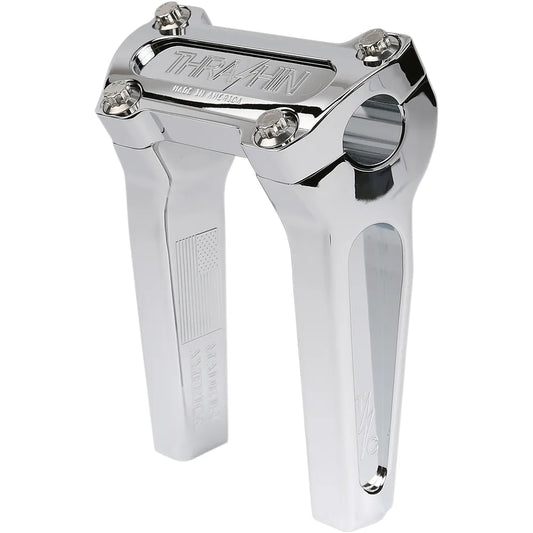 Risers - Straight - 6" - Chrome