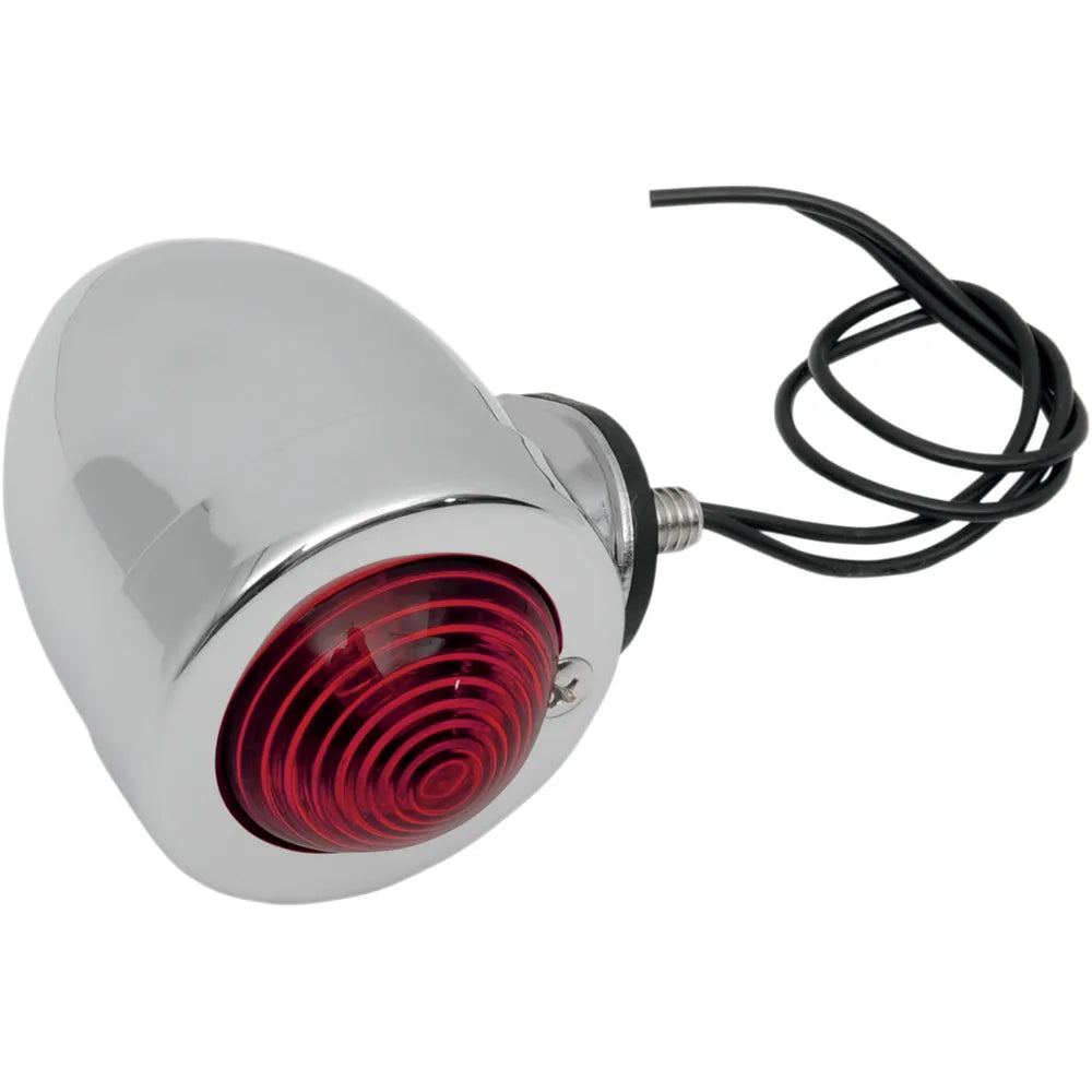 Luz Tipo Bala  de Doble Filamento - Lente Roja