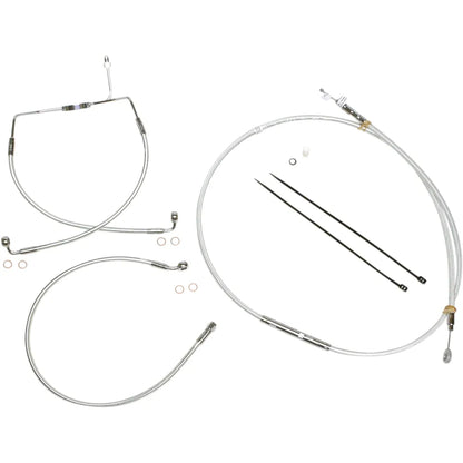 Kit de instalación de manubrio de diseñador Sterling Chromite II® - Kit de instalación de manubrio de diseñador Sterling Chromite II® - 10" - Touring '08-'13