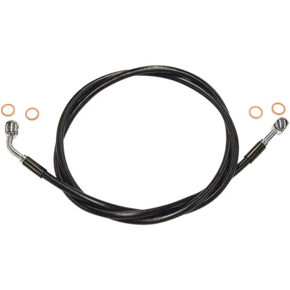 Kit de línea de freno delantero XR de acero inoxidable Extreme Response - Línea de freno - XR - EZ Align - Negro