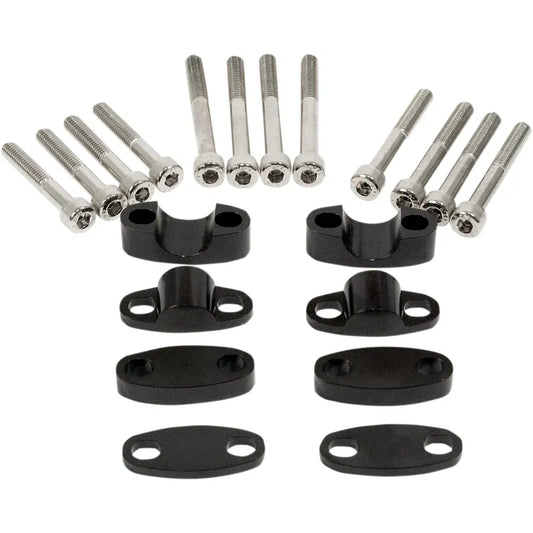 Riser Kit - 7/8" - Black