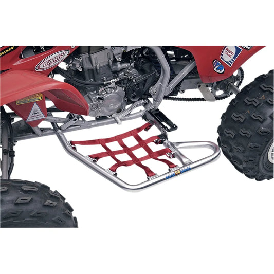 Nerf Bars -  TRX450R - Natural/Red