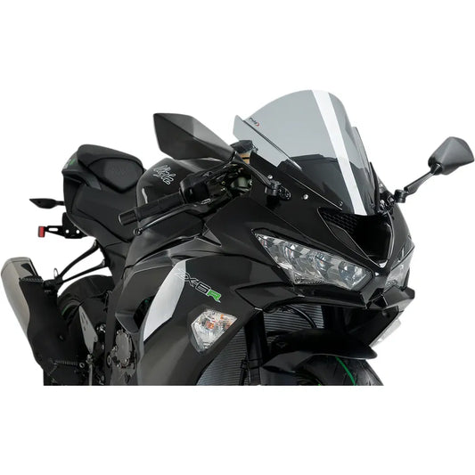 Parabrisas Z-Racing - Parabrisas de carrera - 13-3/4" - Ahumado - ZX-6R