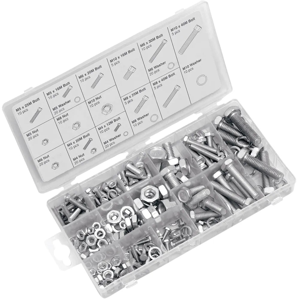 Metric Nut/Bolt Assortment 240-Piece