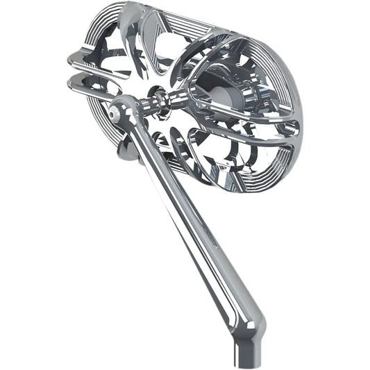 Deep Cut Mirror - Chrome - Right