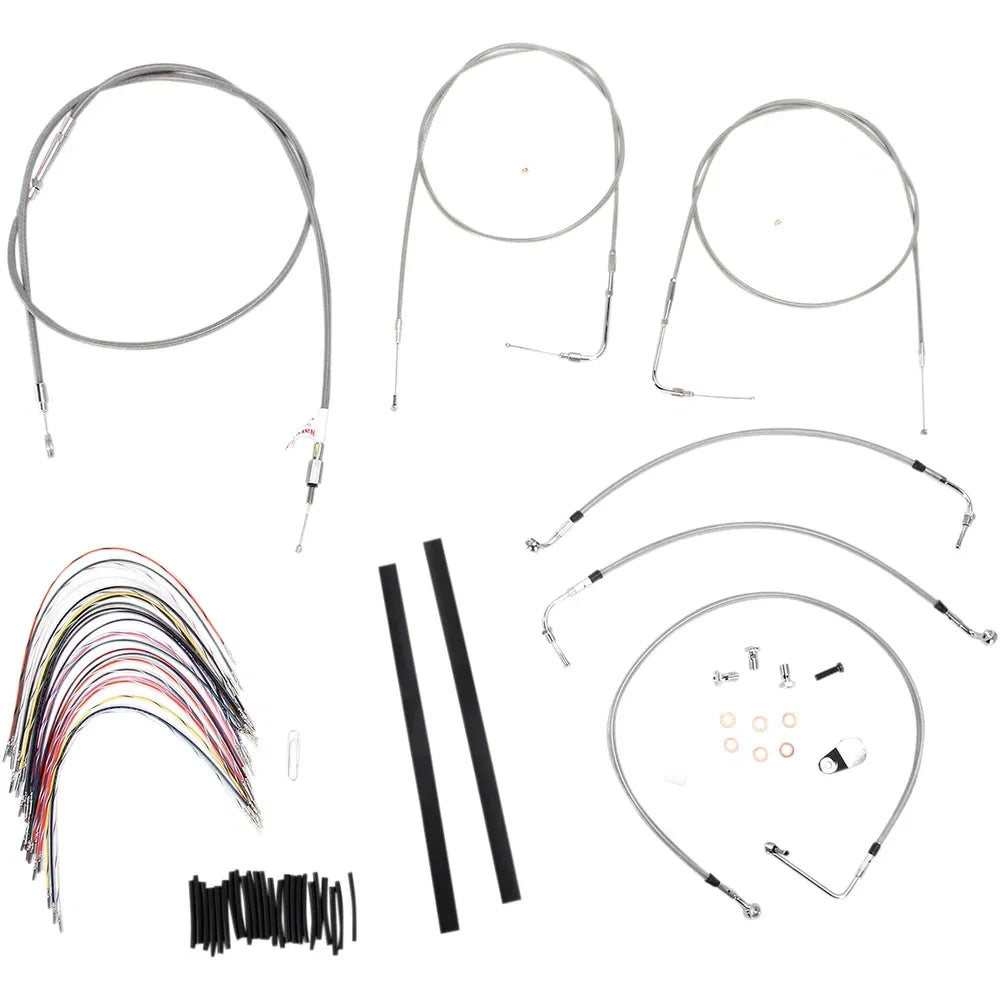 Juego de Controles Acerados Cuelga Monos 14" Burly Brand09359