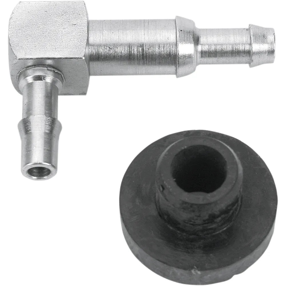 90 Degree Single Tank Fitting - 1/4"