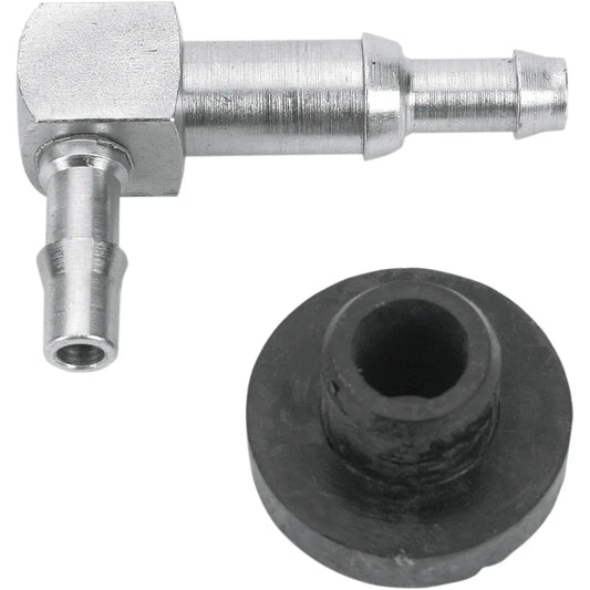 90 Degree Single Tank Fitting - 1/4"