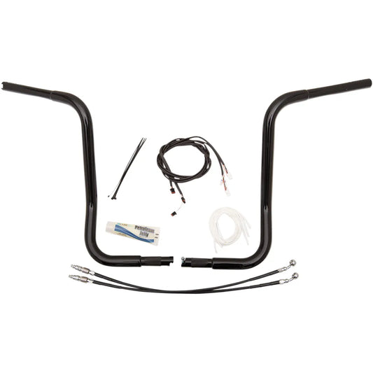 Black 16" Rounded Top Handlebar Kit84825988