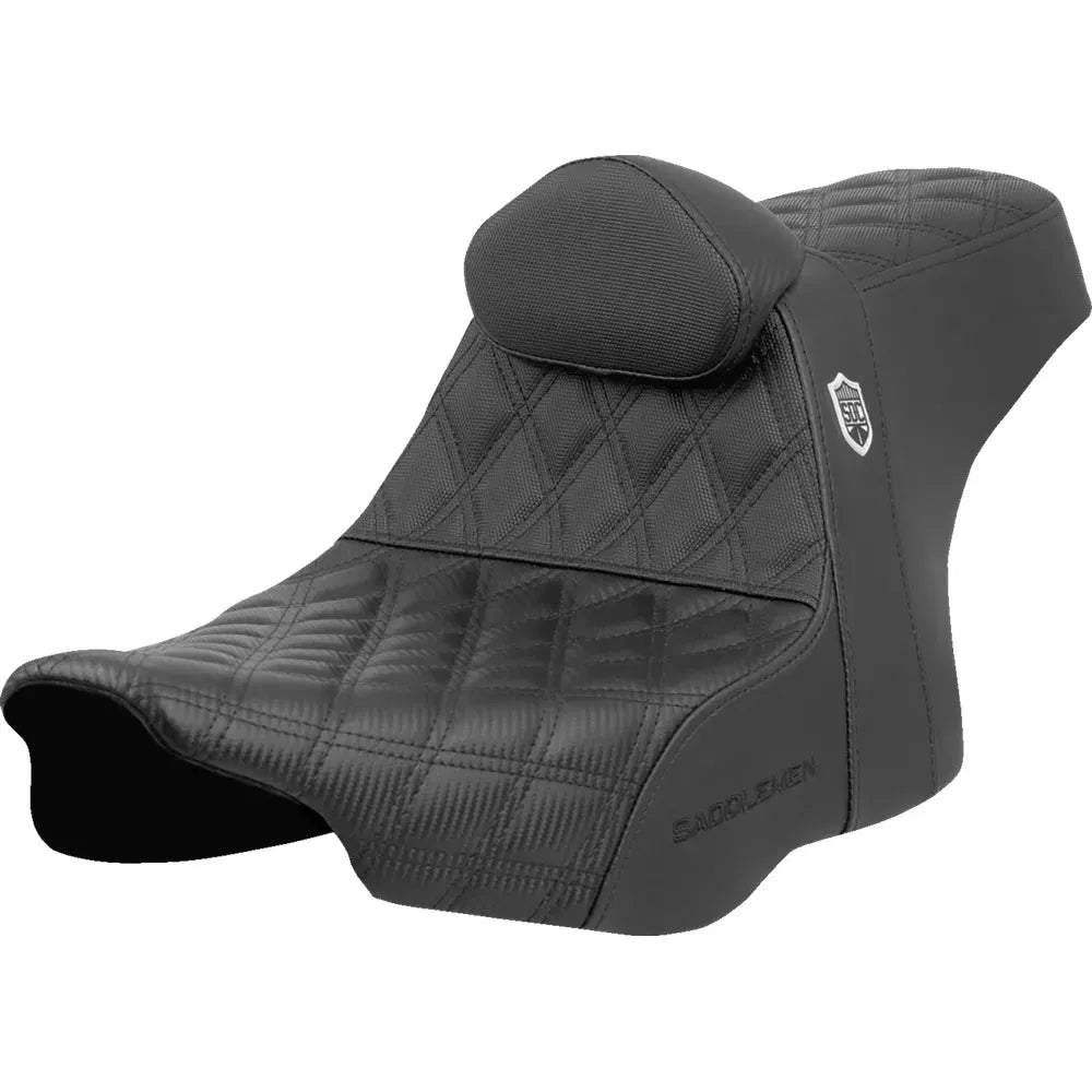 Asiento Pro Series SDC Performance Grip - Asiento Pro Series SDC Performance - Costura de celosía - Pinza - con respaldo - FLH/FLT '23-'24