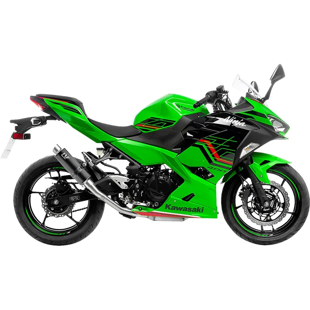 Silenciador Slip-On GP Corsa - Silenciador Slip-On GP Corsa - Black Edition - Ninja/Z 400