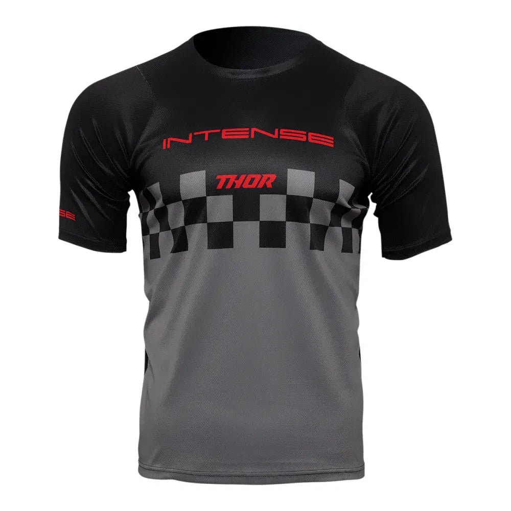 Jersey Thor Intense Chex - Negro/Gris