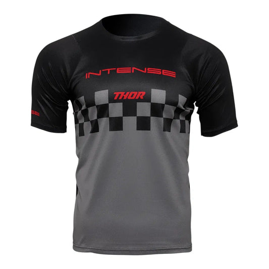 Jersey Thor Intense Chex - Negro/Gris