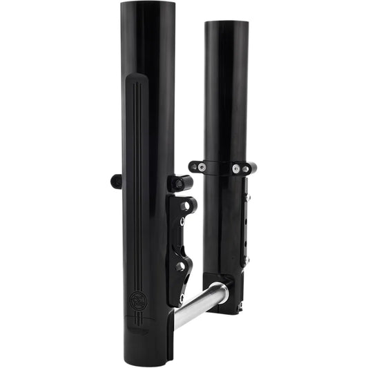 Lower Fork Leg Kit - Single Disc - Black - '14-'20 FL