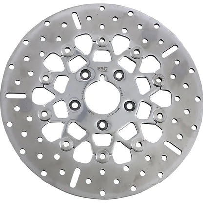 Rotor de freno delantero de acero inoxidable serie FSD para Big Twins - Rotor de freno - Soporte pulido