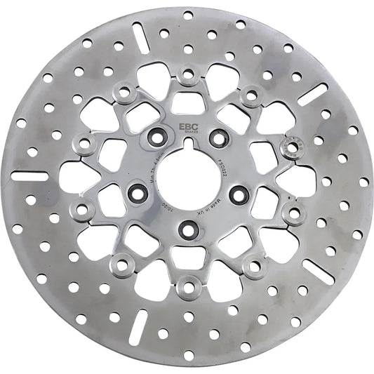 Rotor de freno delantero de acero inoxidable serie FSD para Big Twins - Rotor de freno - Soporte pulido
