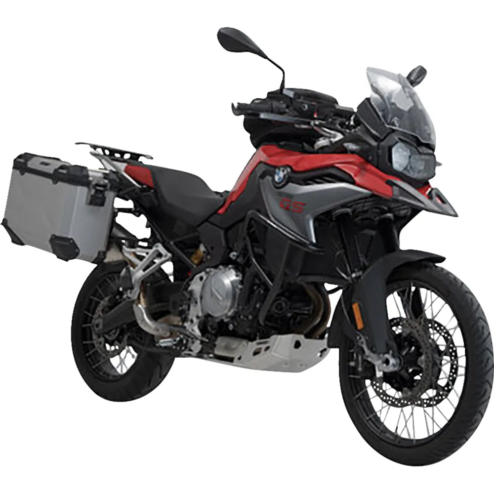 TRAX ADV Aluminum Case System - Silver - BMW F 750/800/850/900 GS '18-'24