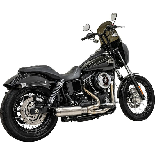 Sistema de escape Ripper Super Bike 2 en 1 - Sistema de escape Ripper 2 en 1 con silenciador Super Bike - Acero inoxidable