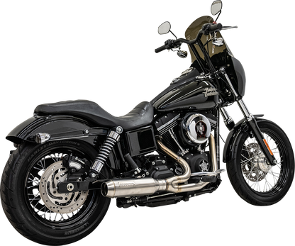 Sistema de escape Ripper Super Bike 2 en 1 - Sistema de escape Ripper 2 en 1 con silenciador Super Bike - Acero inoxidable
