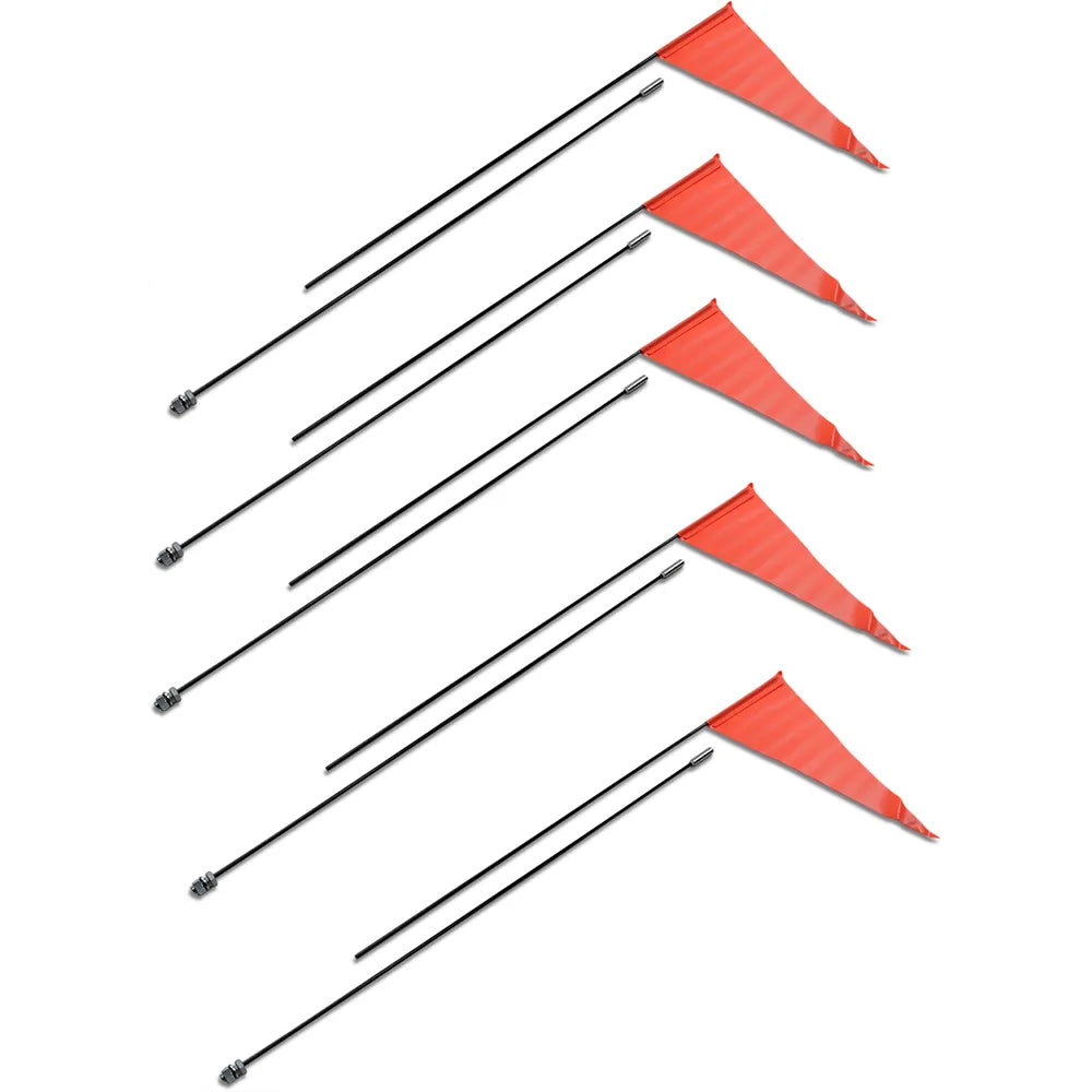 Flag and Pole - 6' Black Pole - 5 Pack