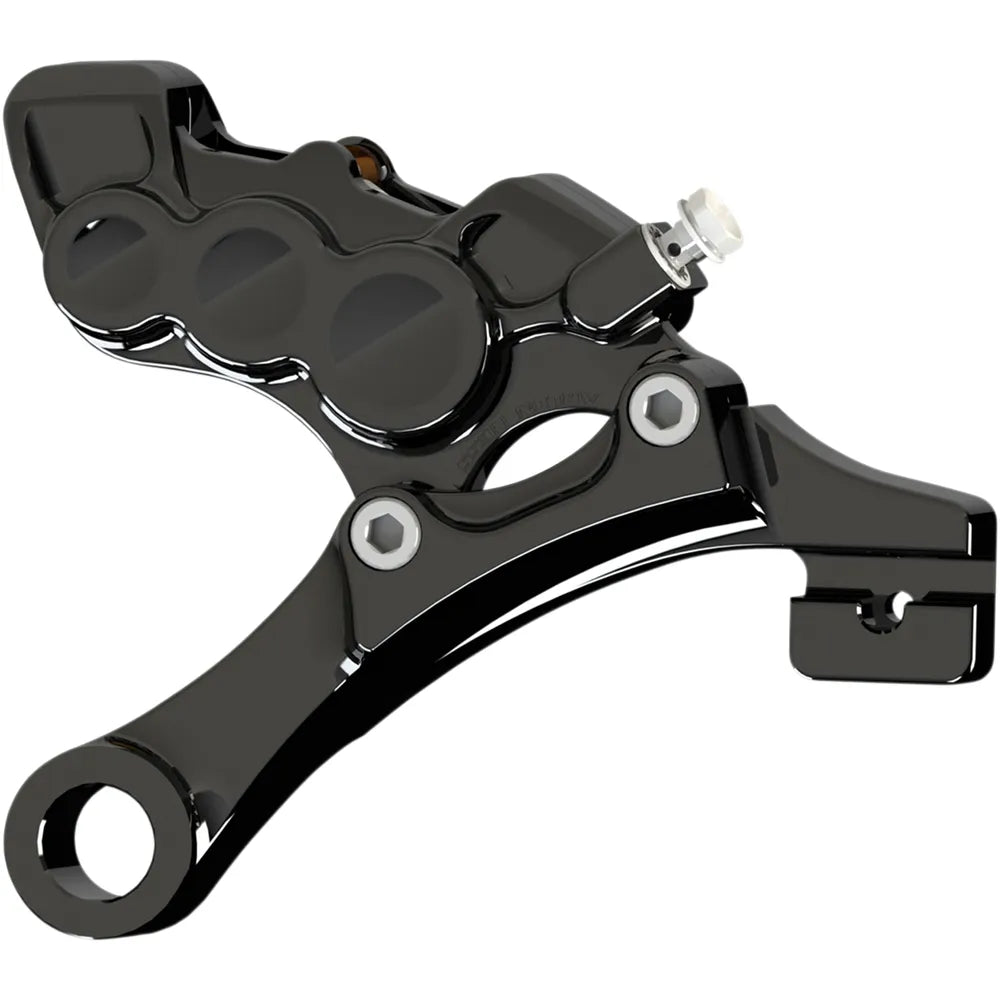Caliper Trasero 6 Pistones Arlen Ness Negro 11.8"397