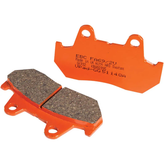 Organic Brake Pads - Honda CB - FA69/2