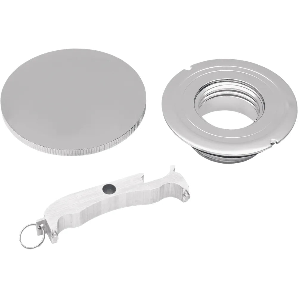 Tapa de gasolina con protectores de pintura